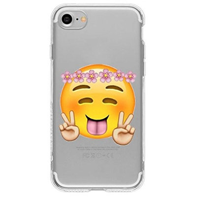 For iPhone 7 Case, HP95(TM) Art Lovely Printed Pattern Case Soft Slim TPU Cover Clear Case Shell for iPhone 7 4.7Inch