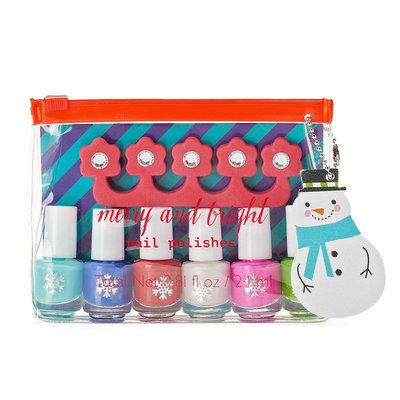 Simple Pleasures 6-pc. Merry & Bright Snowman Nail Polish Gift Set, Multicolor
