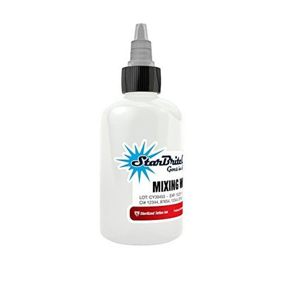 Starbrite Sterilized Tattoo Ink Mixing White 1/2oz by Star Brite