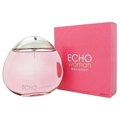 ECHO by DAVIDOFF Eau De Parfum Spray for Women. EDP 3.4 fl oz, 100 ml