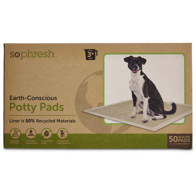 So Phresh Earth-Conscious Potty Pads, 50 CT