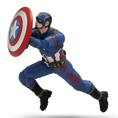 Captain America: Civil War Team Captain America 2016 Hallmark Keepsake Christmas Ornament, Black