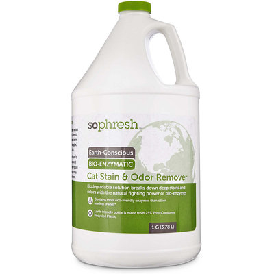 So Phresh Earth-Conscious Bio-Enzymatic Cat Stain & Odor Remover, 1 Gallon