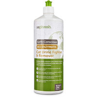 So Phresh Earth-Conscious Bio-Enzymatic Cat Urine Fighter & Remover, 32 fl. oz.