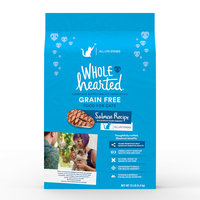 WholeHearted Grain Free Salmon Formula Dry Cat Food, 12 lbs.