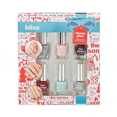 bliss 6-pc. Holiday Classic Glam Mini Nail Polish Set, Multicolor