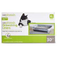 So Phresh Scented Drawstring Cat Litter Box Liners 19