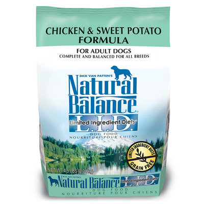 Natural Balance Limited Ingredient Diets Chicken & Sweet Potato Dog Food, 4.5 lbs.