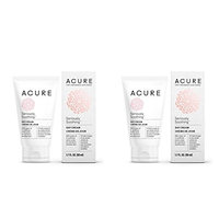 Acure Organics Seriously Soothing Day Cream (Pack of 2) With Argan Oil and Sunflower Amino Acids, For Normal to Sensitive Skin, Includes Coconut, Acai, Rosehip, Chamomile and Rooibos, 1.7 fl. oz.