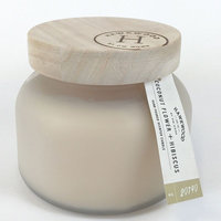 Hawkwood Coconut Flower & Hibiscus 18-oz. Candle Jar, White