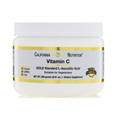 California Gold Nutrition, Vitamin C, 8.81 oz (250 g)