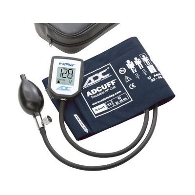 ADC E-SPHYG Digital Aneroid Sphygmomanometer, Adult, Navy