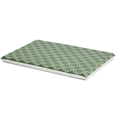 Midwest QuietTime Defender Series Reversible Crate Pad Green, Large, Green / White