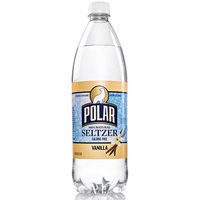 Polar Seltzer Water, Vanilla, 33.8 Fl Oz (Pack of 12)