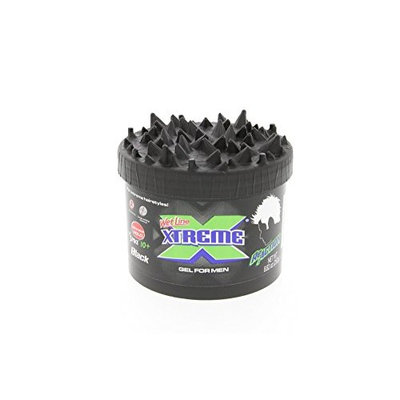 Xtreme Reaction Black Styling Gel 250g - Reacción Negro Gel de Peinado
