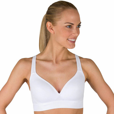 Jockey Sport Bras: Seamless Molded Medium-Impact Sports Bra 8126