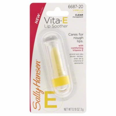 Sally Hansen Vita E Lip Soother 6687-20 Vanilla, Clear Transparent .1 oz (3 g)