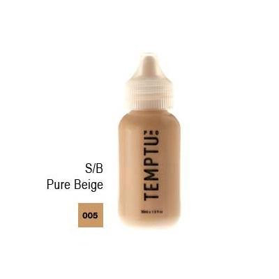 S/B 005 Pure Beige 4oz. Temptu S/B Foundation Bottle