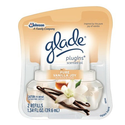 Glade PlugIns Scented Oil Refills Vanilla Joy 1.34 oz.(pack of 6)