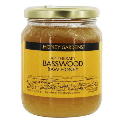 Apitherapy Raw Honey Basswood - 16 oz.