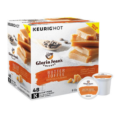 Keurig® K-Cup® Pod Gloria Jean's Butter Toffee Coffee - 48-pk, Multicolor