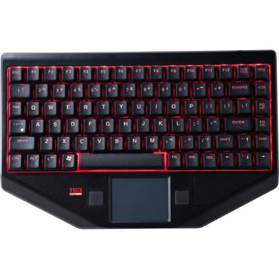 Tg3 Electronics 83 Key, Backlit, Touchpad, USB, Straight cord