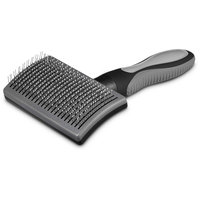 Well & Good Black Self-Cleaning Slicker Dog Brush