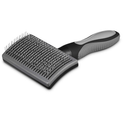 Well & Good Black Self-Cleaning Slicker Dog Brush