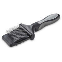 Well & Good Black 2-Sided Slicker Dog Brush, Small