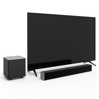 Vizio 50-Inch UHD SmartCast™ TV & Bluetooth Sound Bar Bundle, Black