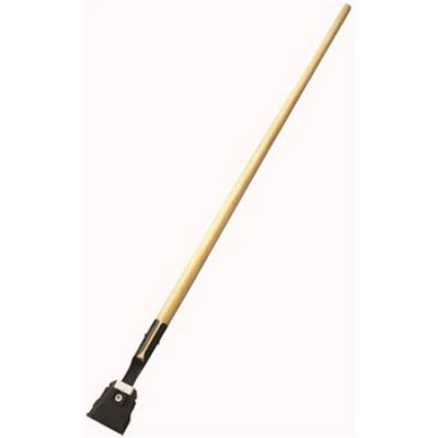 RENOWN 60X1 CLAMP-ON DUST MOP WOOD HANDLE
