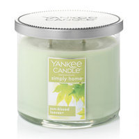 Yankee Candle simply home Sun-Kissed Leaves 10-oz. Candle Jar, Lt Green