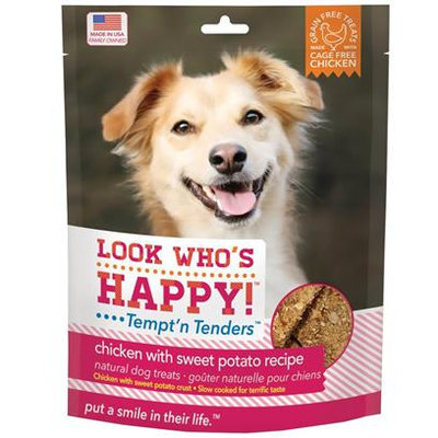Look Who's Happy Tempt'n Tenders, Chicken with Blueberry Recipe, 5 Oz