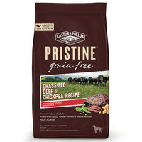 Pristine Grain Free Grass Fed Beef & Chickpea Dry Dog Food, 10lbs