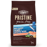 Pristine Grain Free Wild Caught Salmon & Chickpea Dry Dog Food, 4lbs