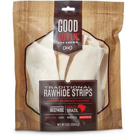 Good Lovin' Traditional Rawhide Strip Dog Chews, 8 oz.