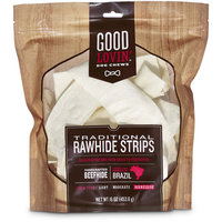 Good Lovin' Traditional Rawhide Strip Dog Chews, 16 oz.