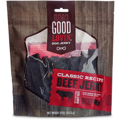 Good Lovin' Classic Recipe Beef Jerky Dog Treats, 16 oz.