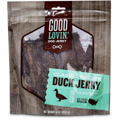 Good Lovin' Classic Recipe Duck Jerky Dog Treats, 16 oz.