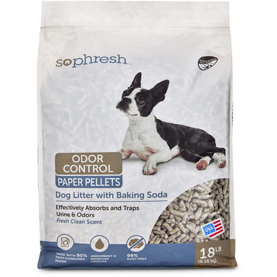 So Phresh Dog Litter with Odor Control Paper, 18 LB, One Size Fits All