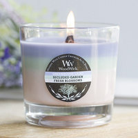 WoodWick Tri-Pour Greenhouse Lilac, Secluded Garden & Fresh Blossoms 10.5-oz. Jar Candle, Multicolor