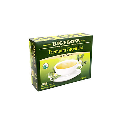 Bigelow Tea Bags, Premium Organic Green Tea, Pack Of 168