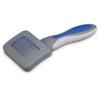 Well & Good Blue Cushion Slicker Dog Brush, Mini
