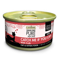 Canidae Grain Free Pure Adore Catch Me If You Can Cat Wet Food With Crab, 3 oz (18-pack)