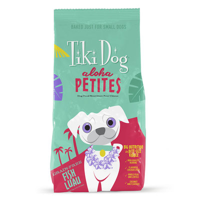 Tiki Dog Aloha Petites Fish Luau Dry Dog Food, 10 lb bag