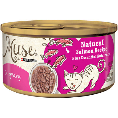 Purina Muse Muse by Purina Natural Variety Pack in Gravy Wet Cat Food - 3 Oz. (Pack of 4)