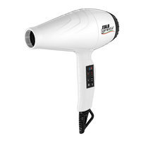 BaByliss Pro Italo Luminoso Dryer, White