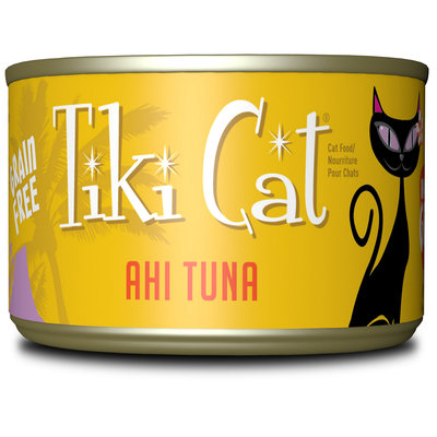 Tiki Cat Hawaiian Grill Ahi Tuna Wet Cat Food, 6 oz, Case of 8