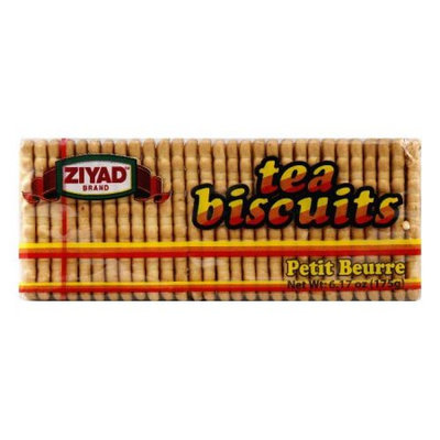 Ziyad Tea Biscuits 6.17oz Pack of 8