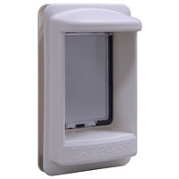 Perfect Pet by Ideal EZ Pass Electronic Pet Door, Small, White